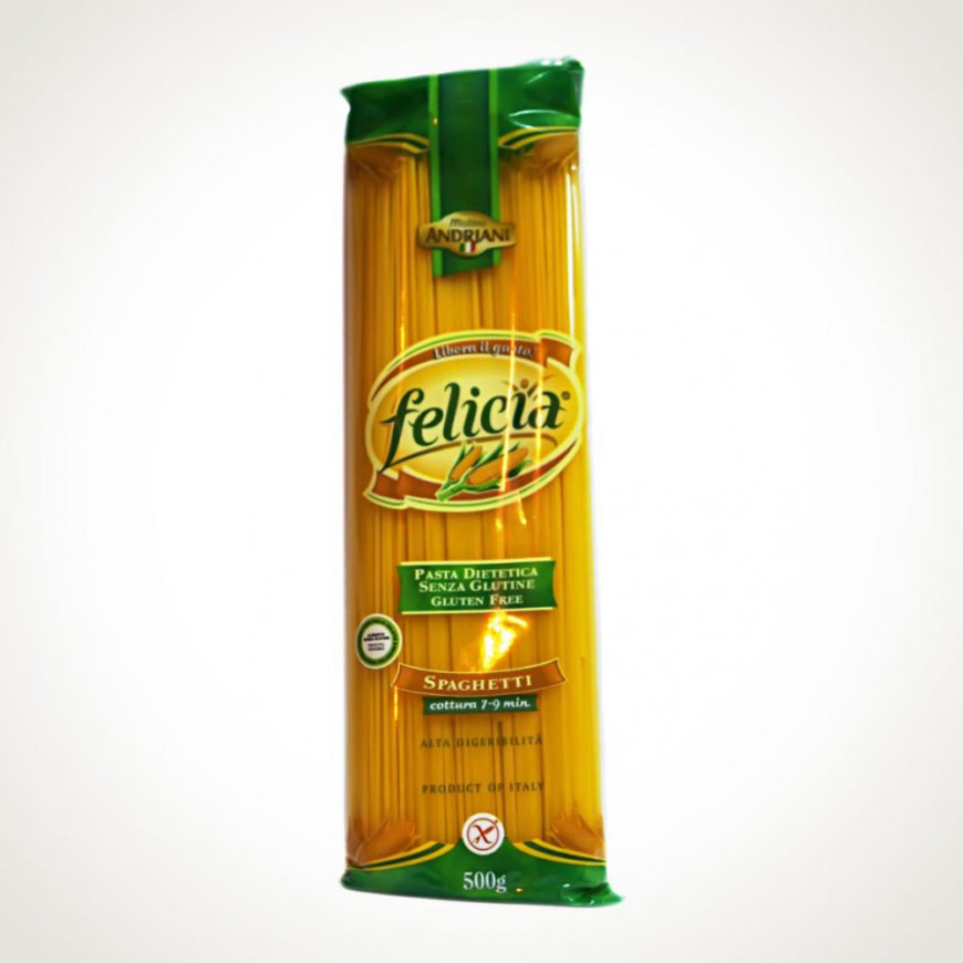 Паста из кукурузы Felicia Bio: спагетти, 500г