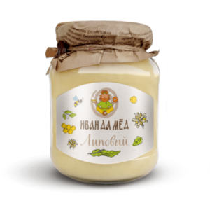 Мёд липовый, 460 г (стекло), Иван Да