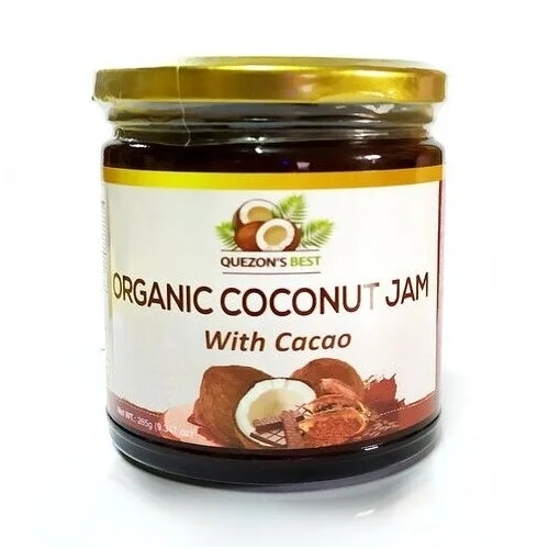 Органический кокосовый джем с шоколадом, 265г, QUEZON'S BEST