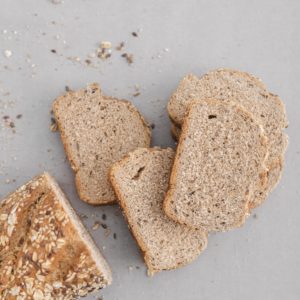 Хлеб бездрожжевой ржано-пшеничный с семенами тмина , 280 г, кфх Дедово Подворье