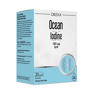 Йодовая добавка Ocean Iodine, 150 мкг, 30 мл, ORZAX